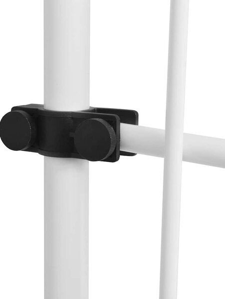 Narancssárga-fehér csíkos kézzel feltekerhető napellenző 150 cm
