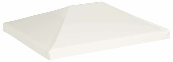 Krémfehér pavilon tetőponyva 310 g/m², 4 x 3 m