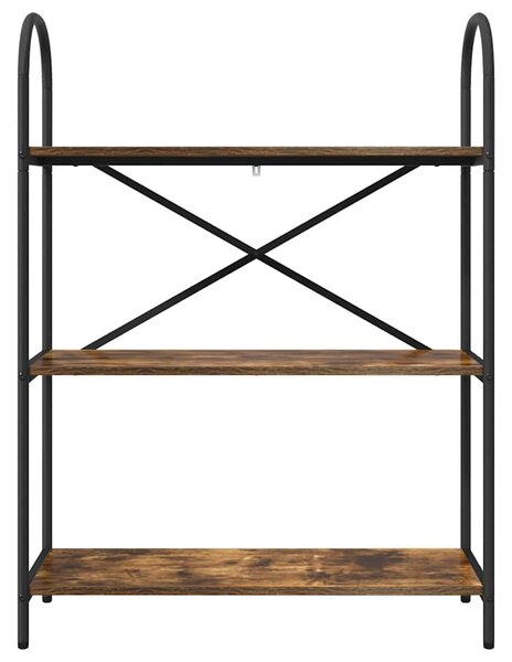 Könyvespolc Füstölt tölgy 80 x 30 x 109 cm Faanyag
