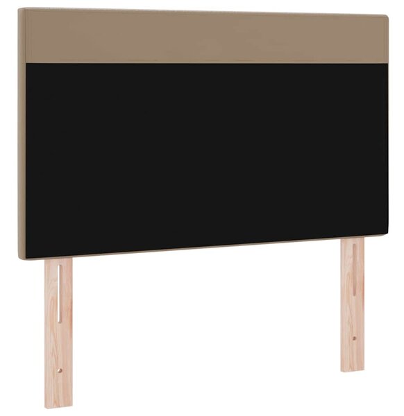 Fejtámla LED -es lámpákkal fejtámlával Cappuccino 100 cm PVC