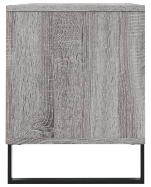 Szürke sonoma színű szerelt fa TV-szekrény 100x34,5x44,5 cm