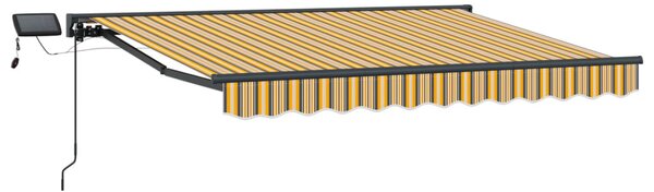 Kézi napellenző keret LED világítással 3 x 2,5 m