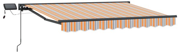 Kézi napellenző keret LED világítással 3 x 2,5 m