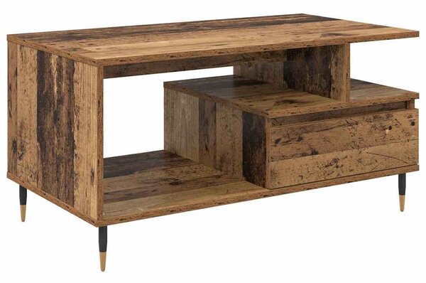 Dohányzóasztal Öreg fa 90 x 49 x 45 cm Szerelt Fa
