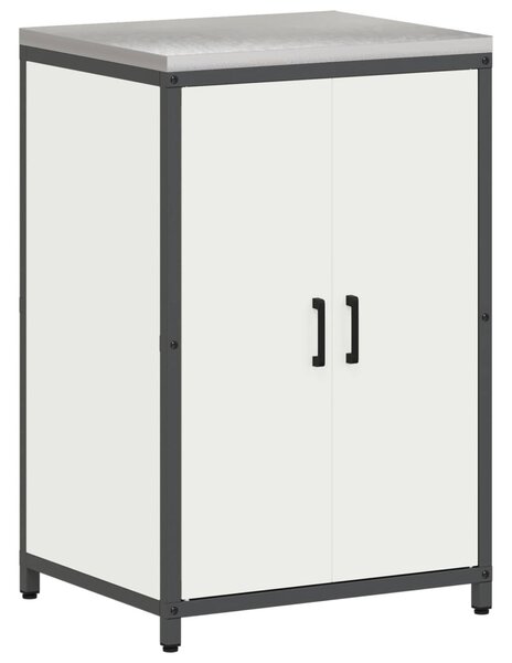 Konyhai Tárolás HATTEM Fehér 60 x 50 x 92 cm Acél