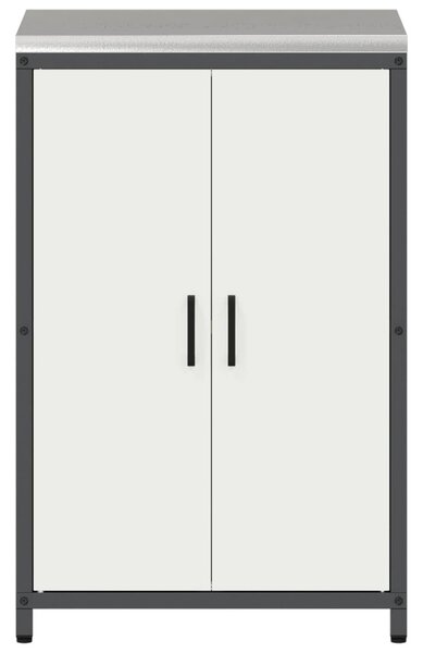 Konyhai Tárolás HATTEM Fehér 60 x 50 x 92 cm Acél