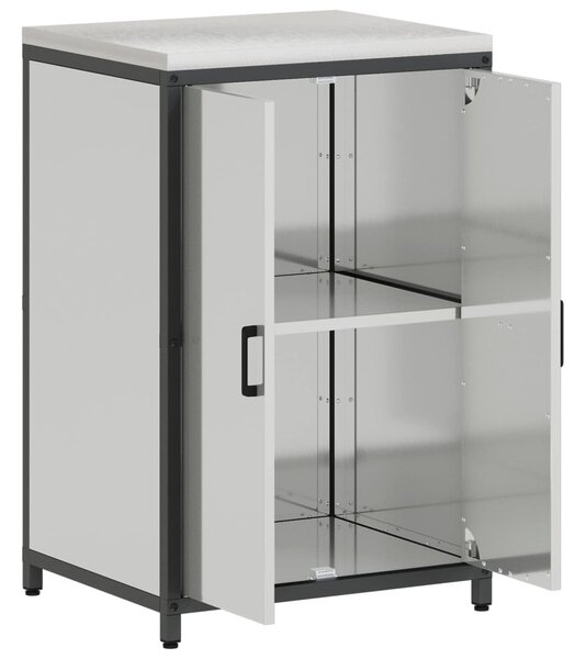 Konyhai Tárolás HATTEM Ezüst 60 x 50 x 92 cm Acél