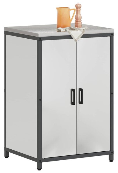 Konyhai Tárolás HATTEM Ezüst 60 x 50 x 92 cm Acél