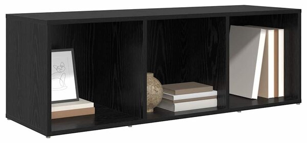 TV szekrény garnitúra Fekete 72 x 35 x 37 cm Faanyag