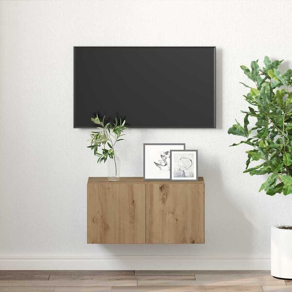 TV szekrény garnitúra Barna 60 x 30 x 30 cm Faanyag