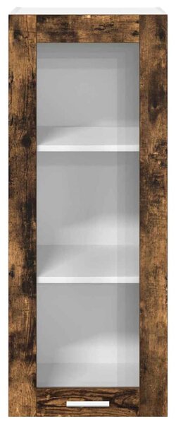 Függő szekrény tárolóval Füstölt tölgy 40 x 31 x 100 cm Faanyag