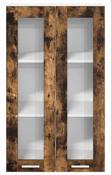 Függő szekrény tárolóval Füstölt tölgy 60 x 31 x 100 cm Faanyag