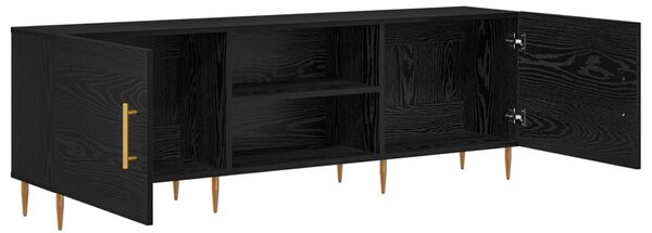 TV szekrény 150 x 30 x 50 cm Musta tammi Szerelt fa
