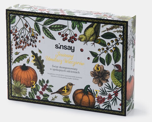 Sinsay - Őszi szójagyertyákból és illatdiffúzorból álló szett HiSkin 7 pack - többszínű