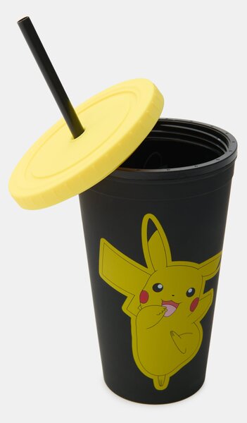 Sinsay - Pohár fedéllel és szívószállal Pokémon - többszínű