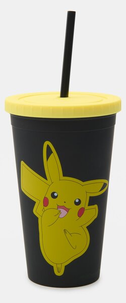 Sinsay - Pohár fedéllel és szívószállal Pokémon - többszínű