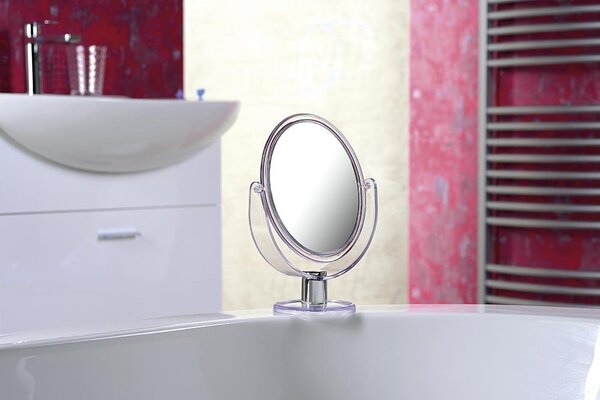 Aqualine Aqualine, Kozmetikai tükör állóra, átlátszó, CO2018