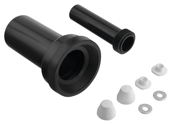 Bruckner Bruckner, WC csatlakozás készlet - egyenes 250 mm, csatlakozó rész 180 mm, 159.322.0