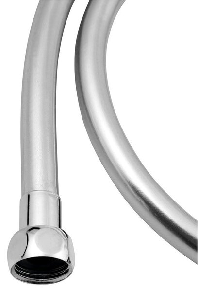 Sapho Sapho, SOFTFLEX sima műanyag zuhanycső, 100cm, ezüst / króm, 1208-05