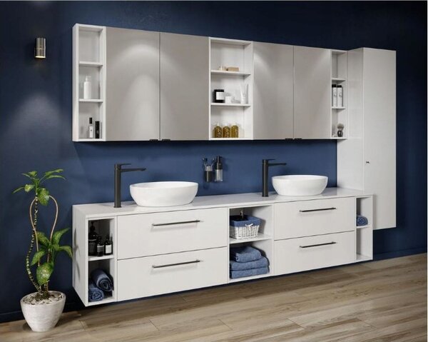 Cersanit Larga, design fogantyú szekrényhez, fekete, S599-0145
