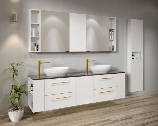 Cersanit Larga, design fogantyú szekrényhez, arany, S599-0144