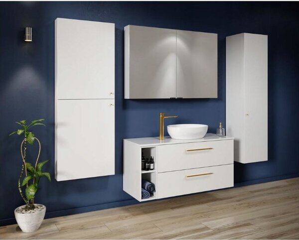 Cersanit Larga, design fogantyú szekrényhez, arany, S599-0144