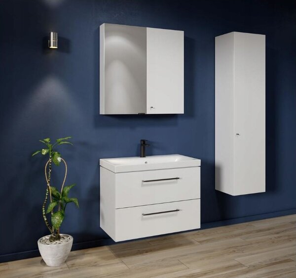 Cersanit Larga, design fogantyú szekrényhez, fekete, S599-0145