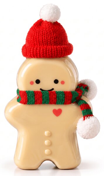 Tojáslikőrös üveg GINGER BUDDY 350 ml, piros/zöld