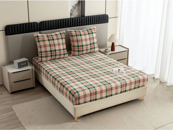 Mikroplüss lepedő WINTER PLAID 90x200 cm színes kivitel
