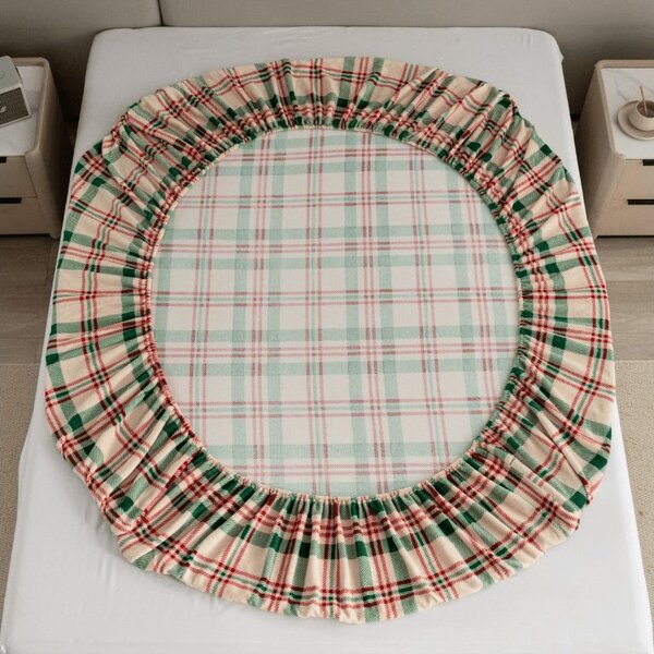 Mikroplüss lepedő WINTER PLAID 90x200 cm színes kivitel