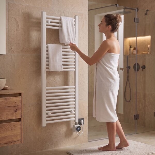 Elektromos radiátor Rea Moris 115x45 White