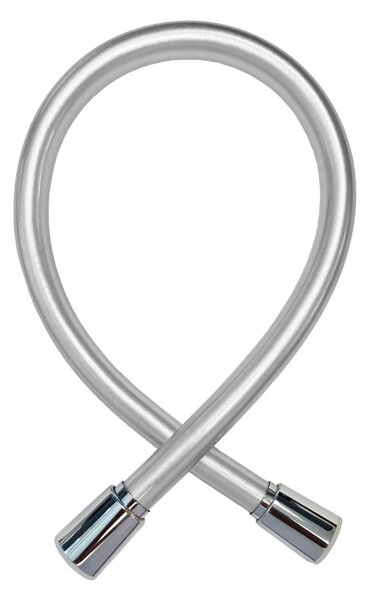 Mereo Mereo, Zuhanycső dupla zár 55 cm, csatlakozó, szürke-ezüst, MER-CB111KS