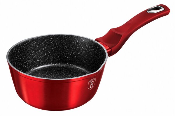 BERLINGER HAUS Burgundy Bevonatos nyeles lábos 16x75 cm 1,2 L burgundi színben indukciós BH-1255NPR