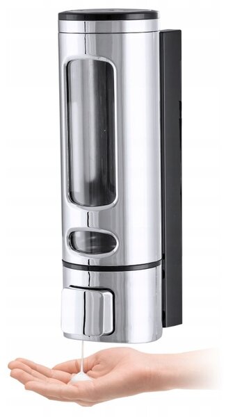 Gamma tartozékok, fali szappanadagoló 400ml AH50, króm, GMA-DOZS-CH
