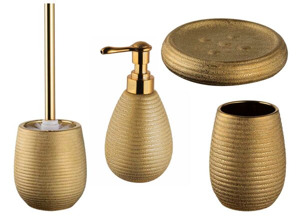 BISK Erga Gold, álló szappanadagoló, arany szerkezetű, ERG-06302