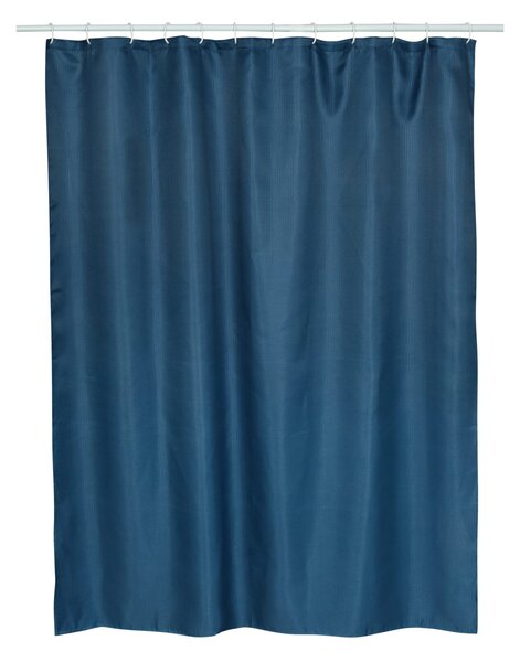 BISK Erga RIST, kampós zuhanyfüggöny (12 db) 200x180 cm, sötétkék, ERG-08379