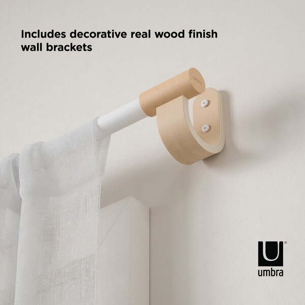 Acél bővíthető függönykarnis 107 - 305 cm Bellwood – Umbra