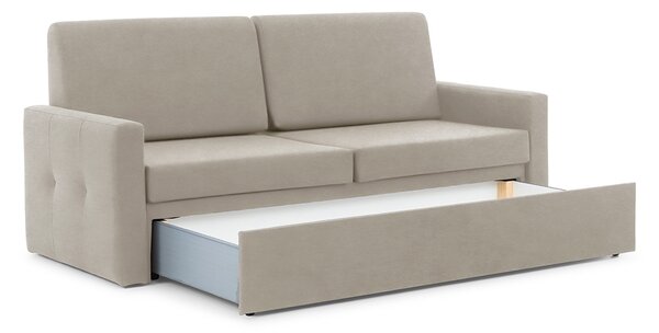 Elegantia kanapé félmagas ágyhoz 160 cm - krém Ado 1601 Halva szövet