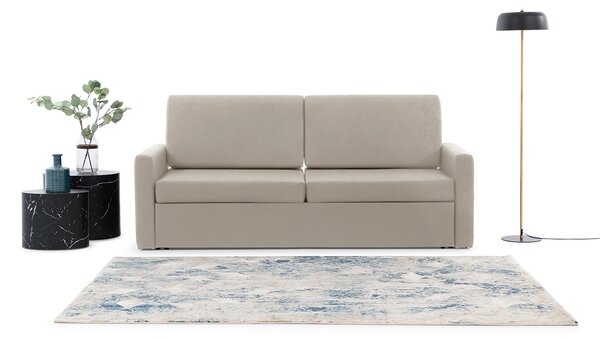 Elegantia kanapé félmagas ágyhoz 160 cm - krém Ado 1601 Halva szövet