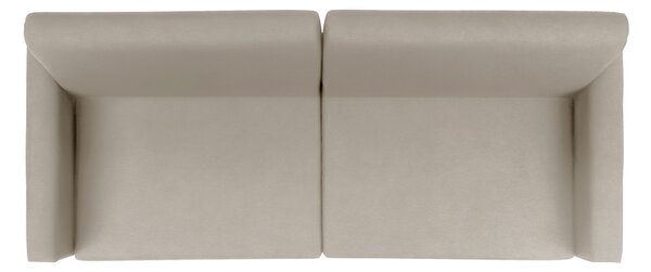 Elegantia kanapé félmagas ágyhoz 160 cm - krém Ado 1601 Halva szövet