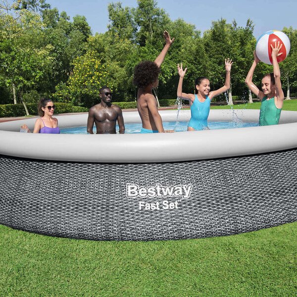 Bestway Syros puhafalú medence szett 457 x 84 cm