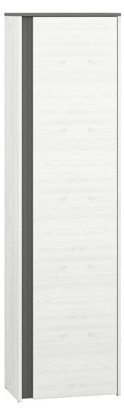 Arachi 06 előszoba szekrény 54 cm, egyszárnyú - havas fenyő / antracit