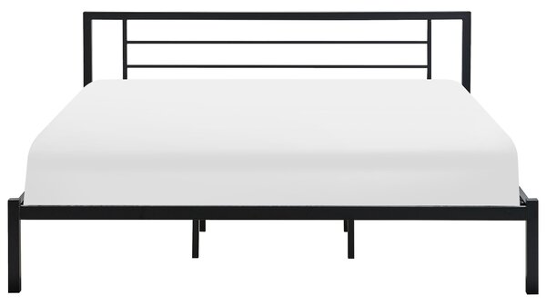 Ágy Fém CUSSET 180 x 200 cm Fekete