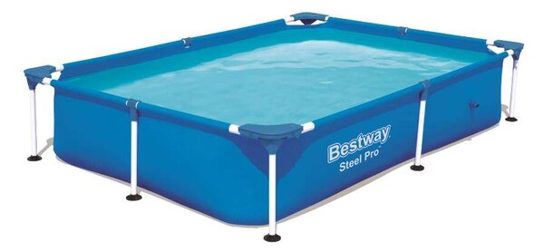 Bestway Amalfi Mini 221x150x43cm Fémvázas medence (FFA 628) - kék