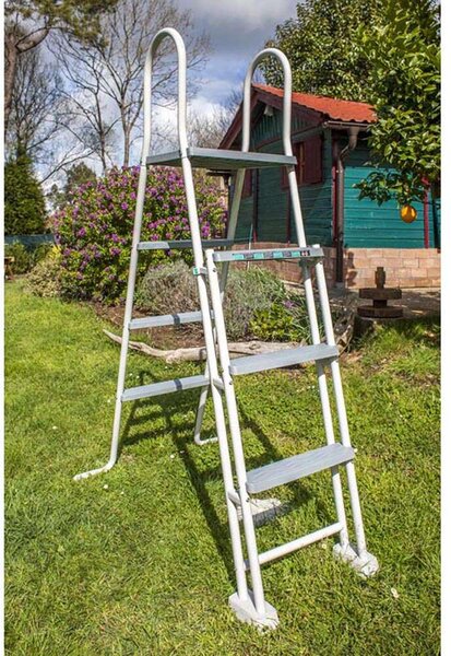 PONTAQUA KIT 5 fémfalas családi medence szett 5,0 x 3,0 x 1,2 m