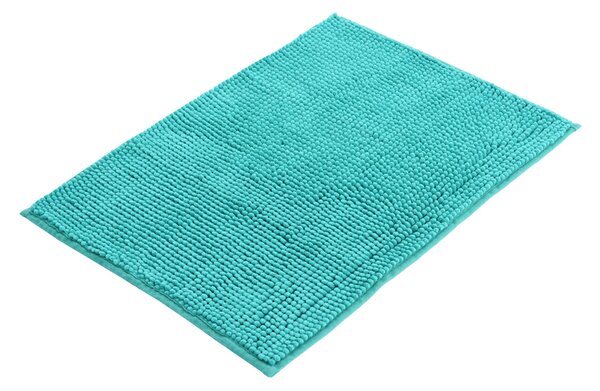 BISK Erga, fürdőszoba szőnyeg 60x40 cm, 6-os modell, kék, ERG-07896