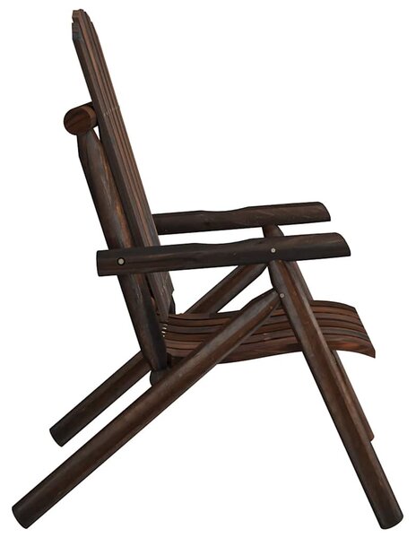 Tömör lucfenyő kerti szék 68 x 86 x 103 cm