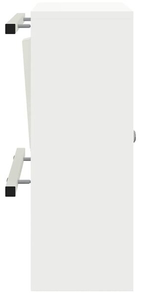 Postaláda Fehér 30 x 23 x 55 cm Acél