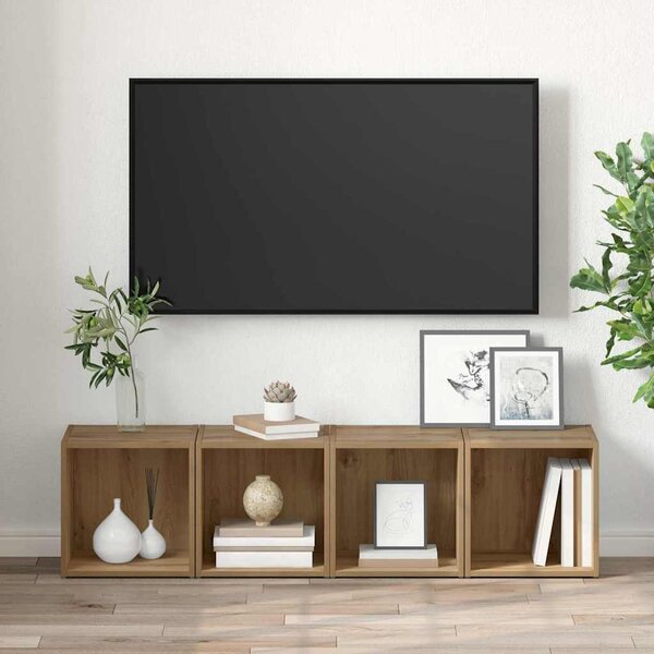 TV szekrény 2 pcs Barna