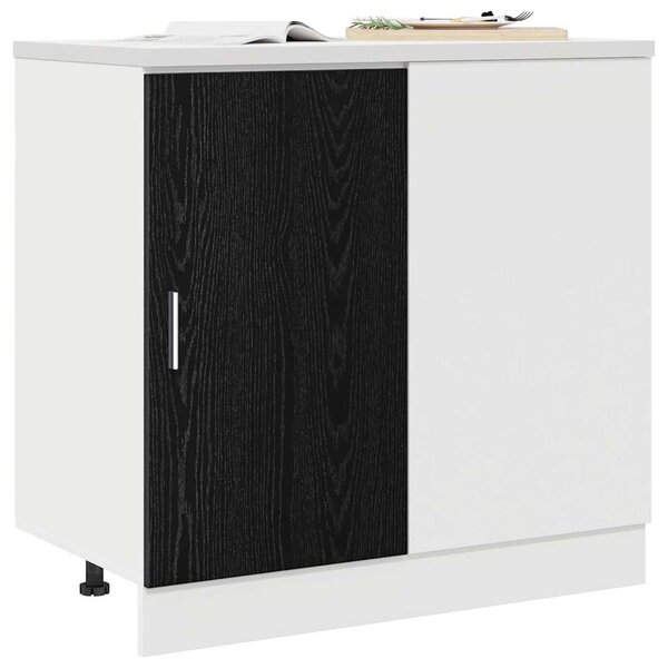 Konyha sarok alap szekrény Riga Musta tammi 86 x 46 x 81,5 cm